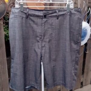 Men.Short Ocean current. Size 36. Gray and black.